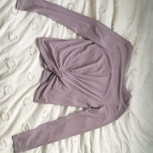 Brand new never worn lavender Lululemon’s shirt